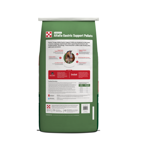 Purina® Forage Alfalfa Gastric Support Pellets 40 Lbs