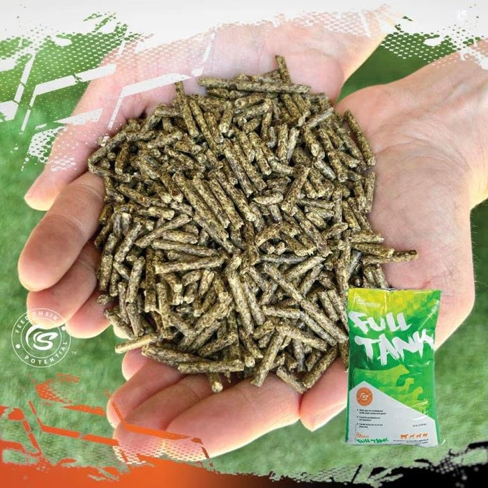 Sunglo Full Tank Pelleted Show Animal Cattle, Sheep, & Goat Supplement, 50-lb bag