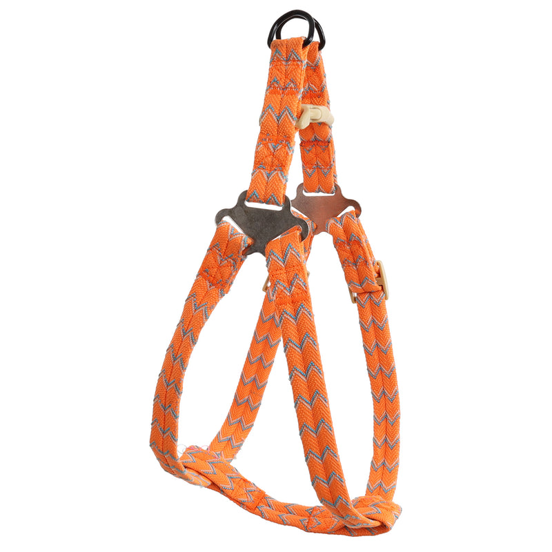 Bonita Pet: Zig-Zag Dog Harness and Leash Set - MEDIUM