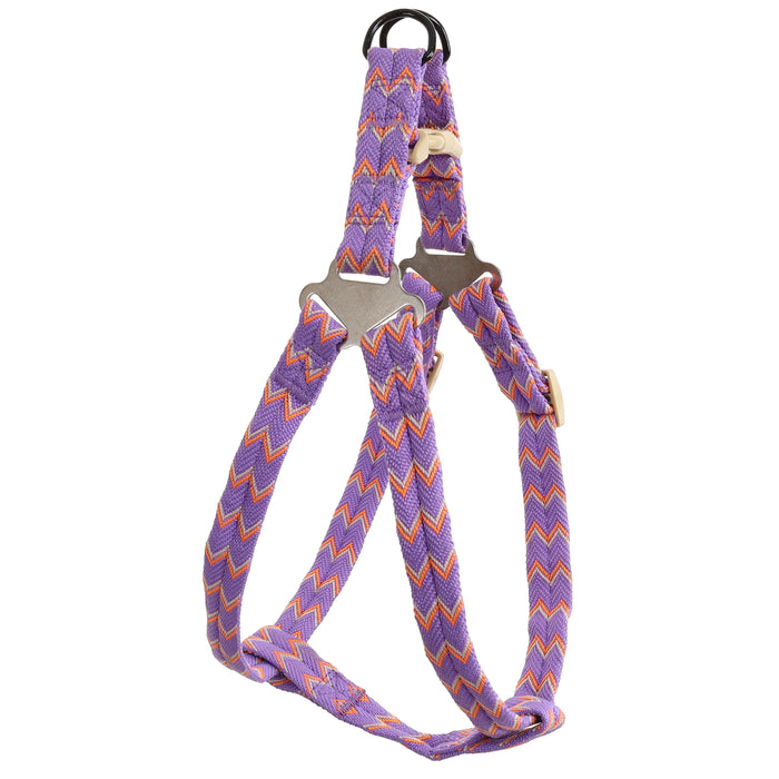 Bonita Pet: Zig-Zag Dog Harness and Leash Set - SMALL