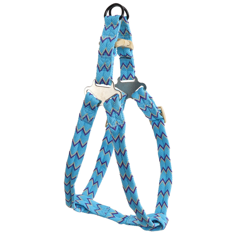 Bonita Pet: Zig-Zag Dog Harness and Leash Set - LARGE
