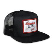 RopeSmart Rodeo Life Patch Black Trucker Cap