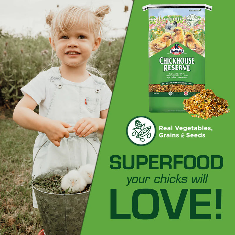 Chickhouse Reserve® Chicken Starter Feed 30 Lbs