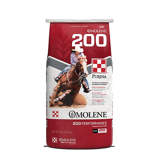 Purina® Omolene® #200 Performance Horse Feed 50lbs