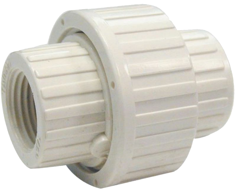1/2" Sch40 PVC Union TT