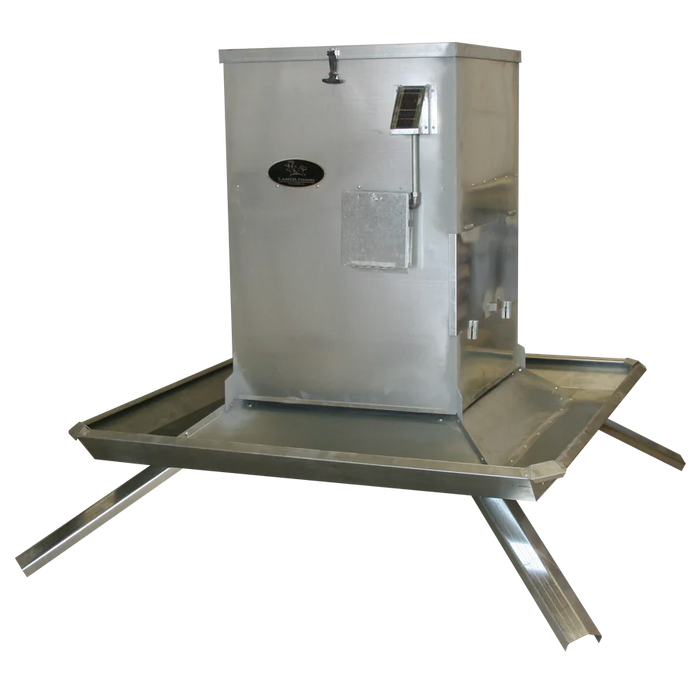 PROTEIN FEEDERS
TIMED TROUGH PROTEIN FEEDER 800 LB CAPACITY