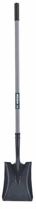 Tru Built Long Fiberglass Handle Square Point Shovel, 16 gauge - 47"