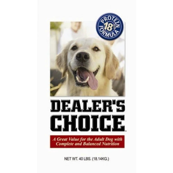 Dealers Choice 18% Adult Dry Dog Food 40Lbs