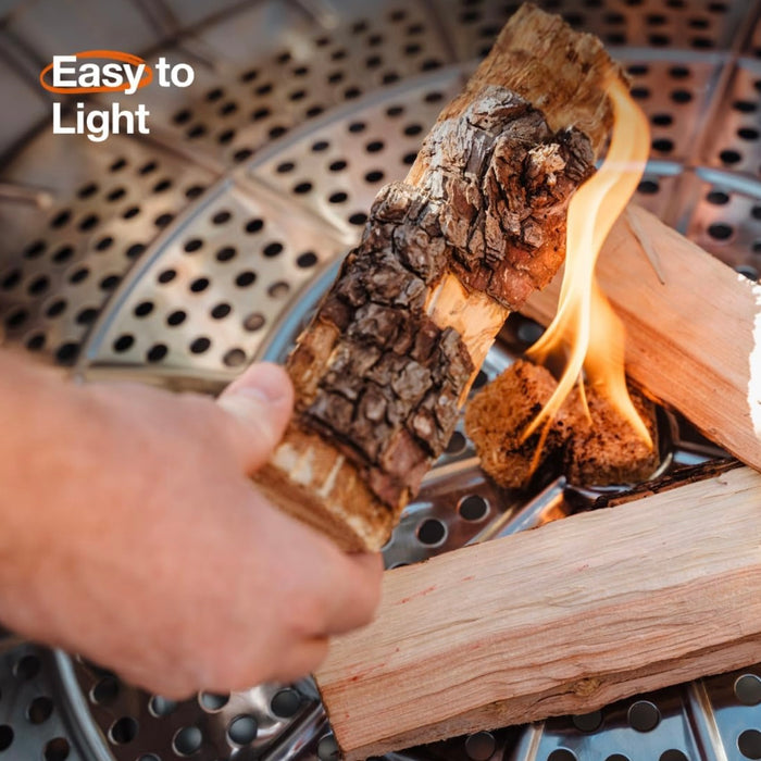 Solo Stove Yukon 2.0, 27 Inch Smokeless Fire Pit with Removable Ash Pan - Wood Burning Portable Stainless Steel Outdoor Fireplace, Stainless Steel, Ideal for 6 or More People, 38 lbs