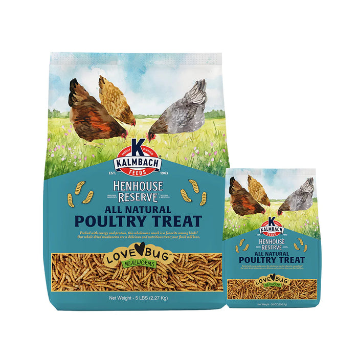 Henhouse Reserve Love Bug­™ Mealworm Treats  5 Lbs