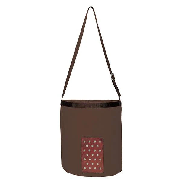 Weaver Equine Nylon Feed Bag with Vent, BROWN