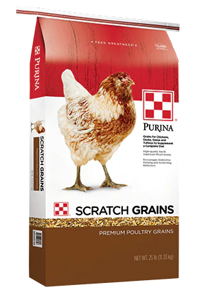 PURINA SCRATCH GRAINS - 50 LB