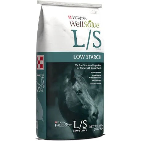 Purina WellSolve L/S Low Starch and Sugar Horse Feed, 50 lb. Bag (Special Order Only)