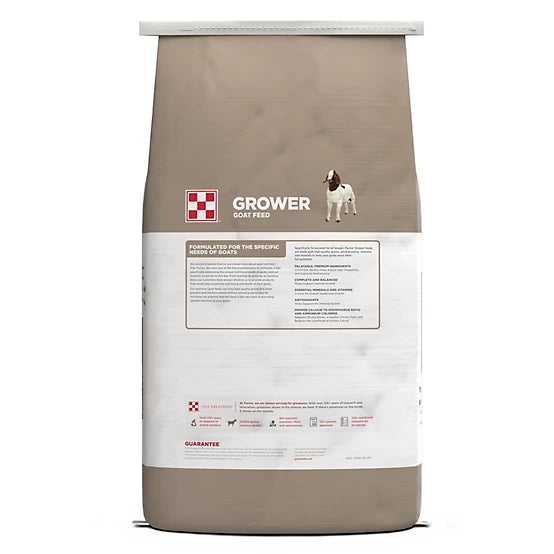 Purina Goat Grower 16 DQ .0015 Medicated Goat Feed, 50 lb. Bag