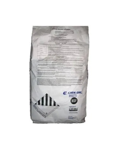 Copper Sulphate Small Granules - 50 lb