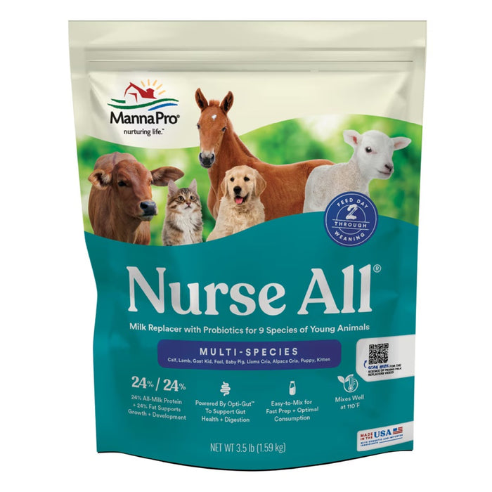 Manna Pro: NURSE ALL - 3.5 LB