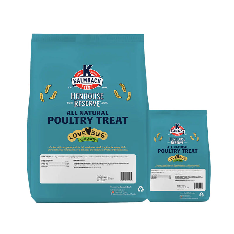 Henhouse Reserve Love Bug­™ Mealworm Treats  5 Lbs