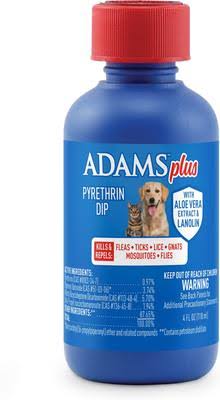 Adams Plus PYRETHRIN DIP - 4 OZ