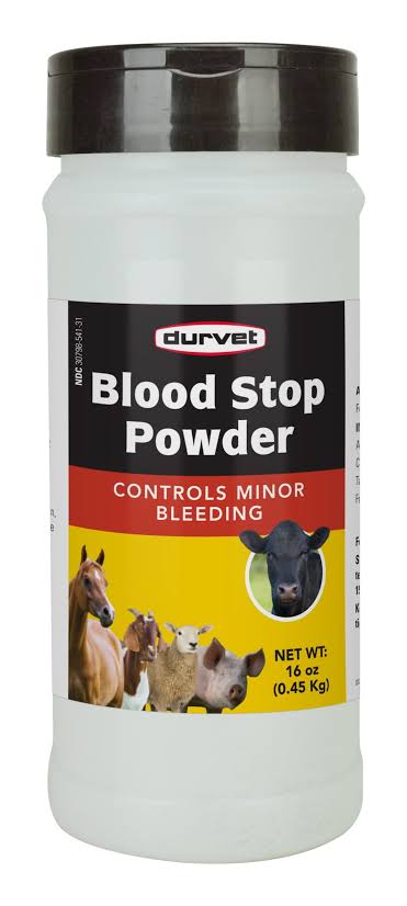 Durvet BLOOD STOP POWDER - 16 OZ