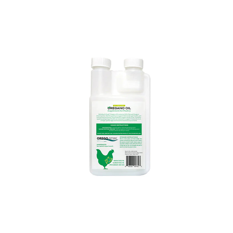 Oregano Oil Supplement for Poultry 16 Oz