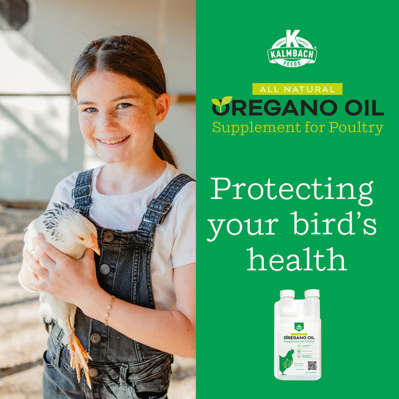 Oregano Oil Supplement for Poultry 16 Oz