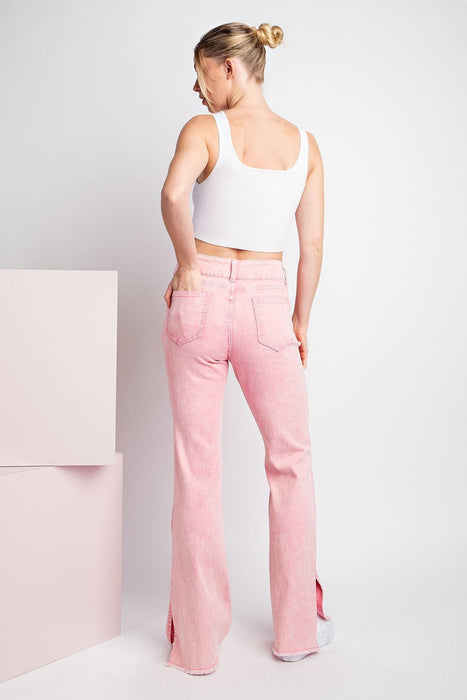 MINERAL WASHED PANTS