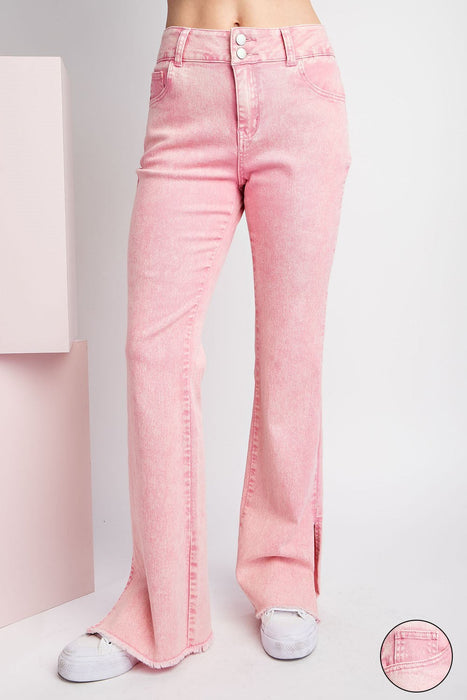 MINERAL WASHED PANTS