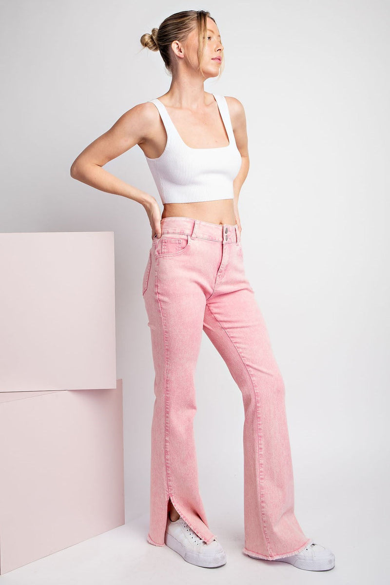 MINERAL WASHED PANTS