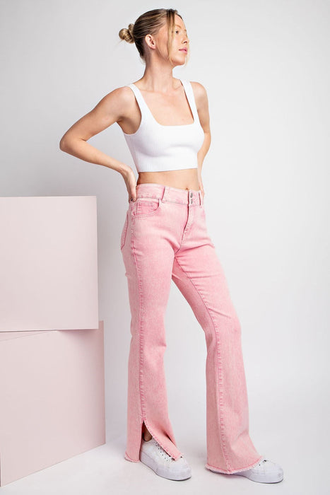 MINERAL WASHED PANTS