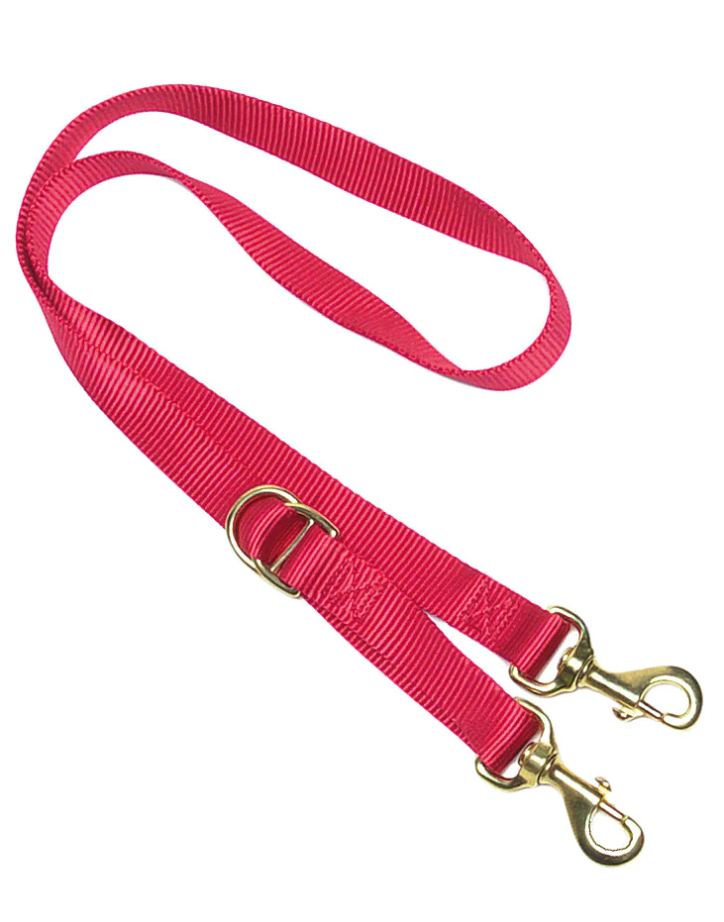 ADJUSTABLE TIE DOWN, 1" , RED