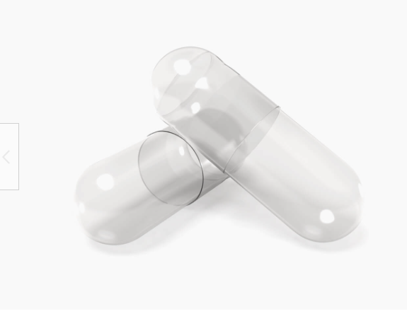 Copy of Size #00 Clear Transparent Empty Gelatin Pill Capsules