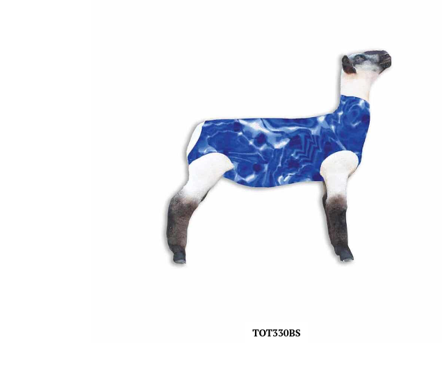 BLUE SPLASH- SHEEP SOX S/M