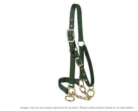 HALTER COW W/ CONTROL CHAIN HOT PINK