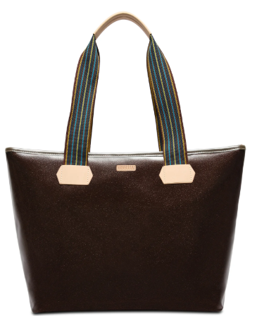 ZIPPER TOTE, EMBER