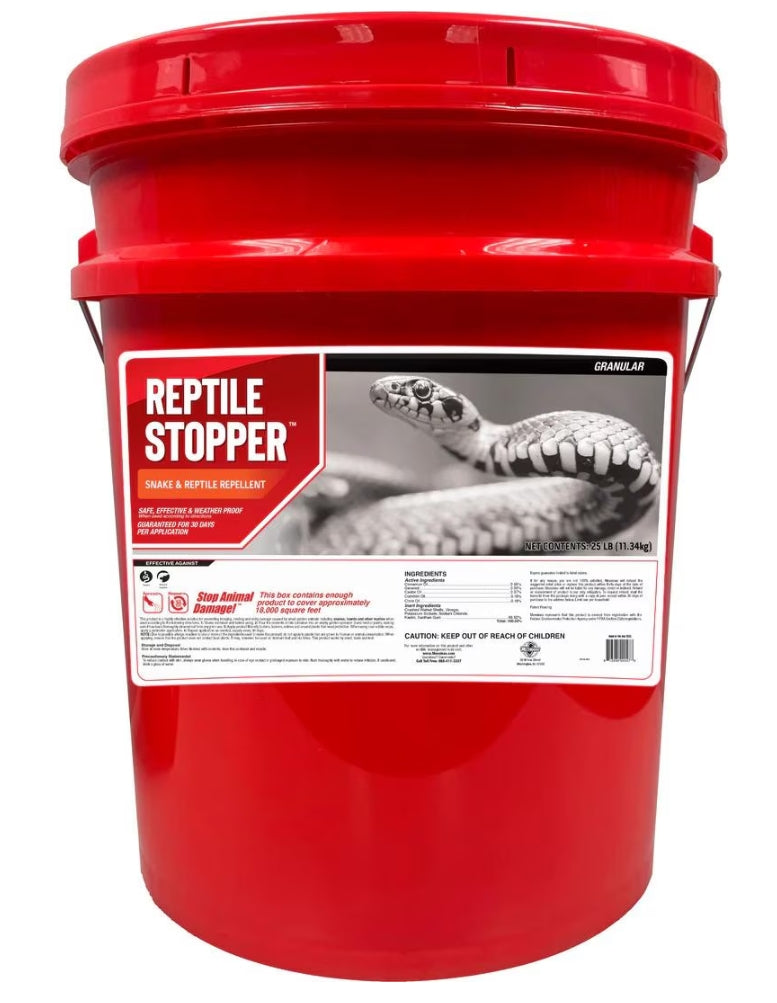 Reptile Stopper 25 lb Pail