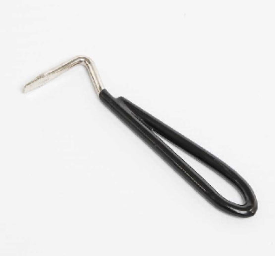 HOOF PICK VINYL 5.5" CRV HNDL BLK