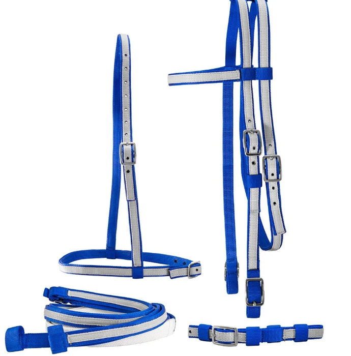 Jacks Race Bridle Thoroughbred 2 Tone - Complete