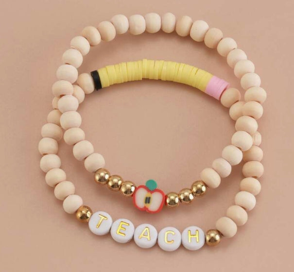 Bracelet apple & teach