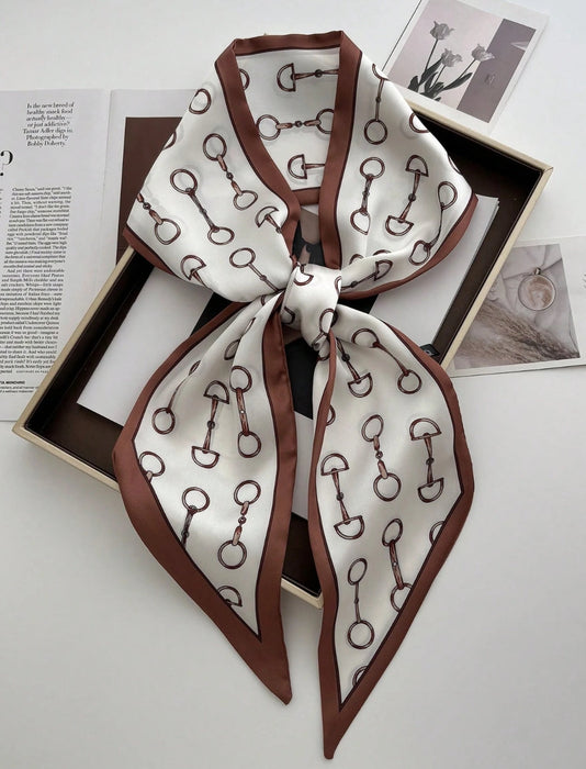 Reversible Horse Chain Scarf/Bandana