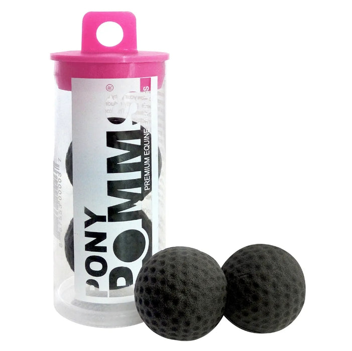 Pony pomms black