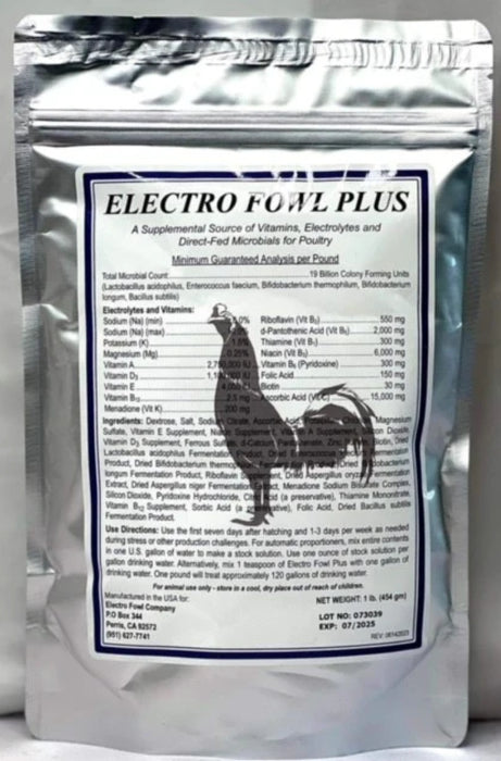 Electro Fowl Plus Vitamins and Electrolytes