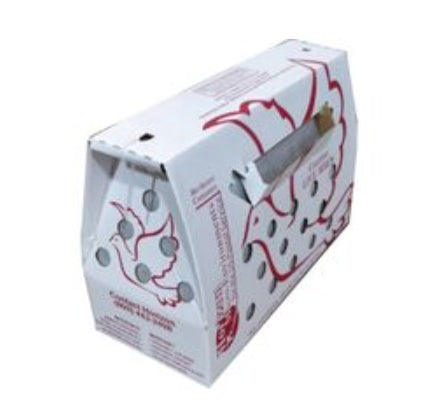 Single Stall Bird Shipper Box - SMALL