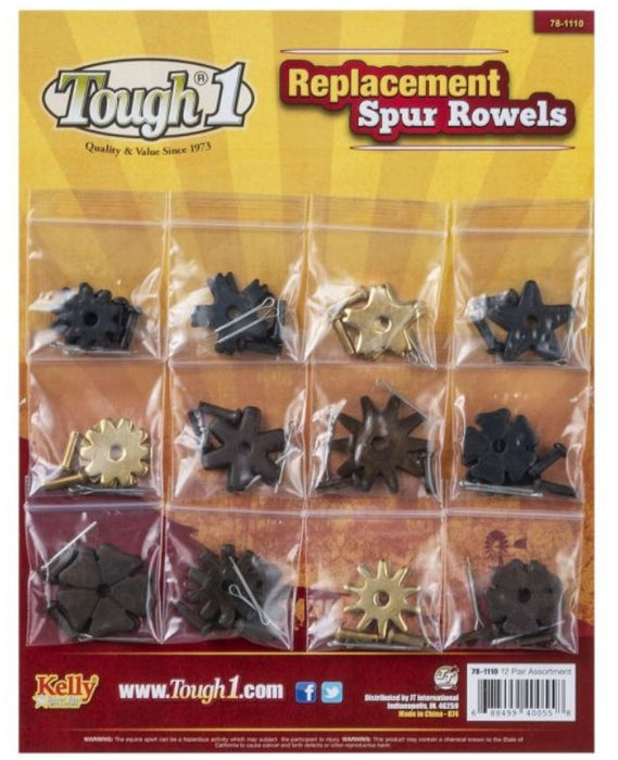 Tough1 Replacement Spur Rowel Card