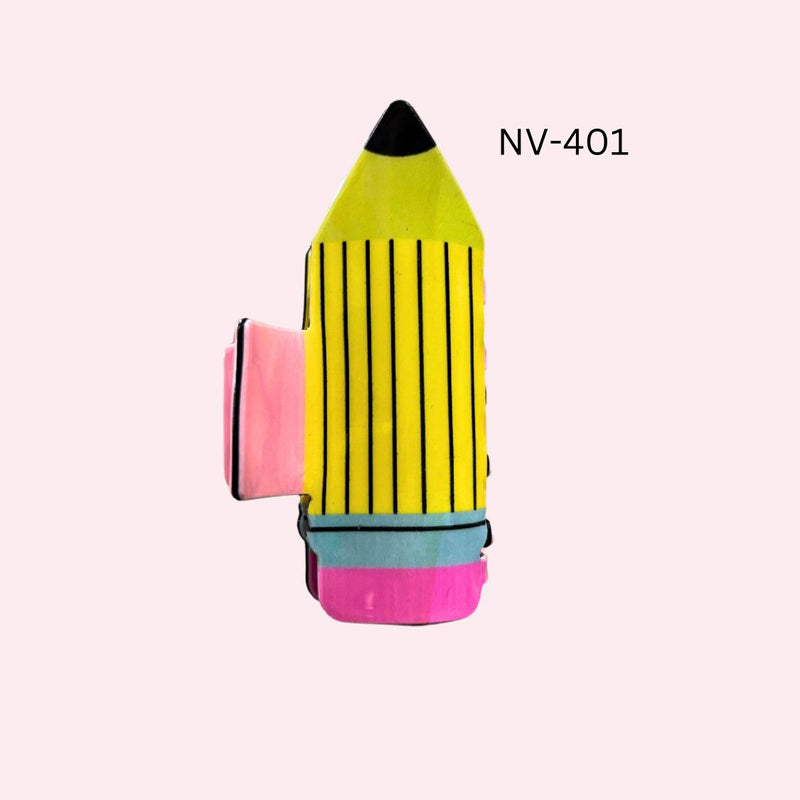 1 Pc Woman Original Design Innovative Pencil, Apple Hair Clips