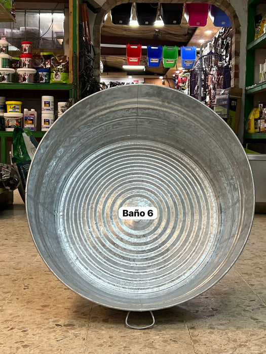 BAÑO DE LAMINA GRANDE - Omega Industrial Steel Tub