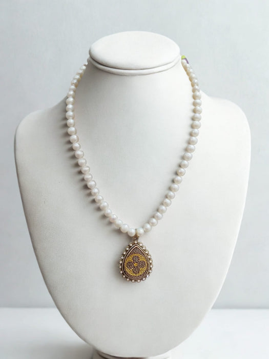LV Pearl Necklace