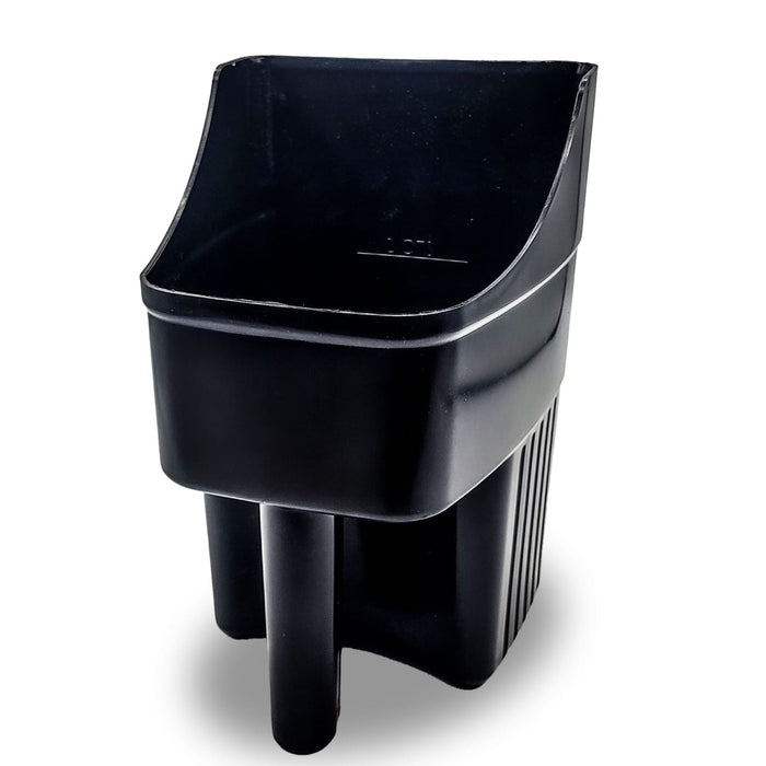 Scoop,Enclosed 3Qt Black