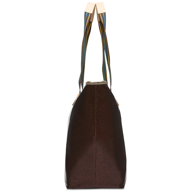 ZIPPER TOTE, EMBER