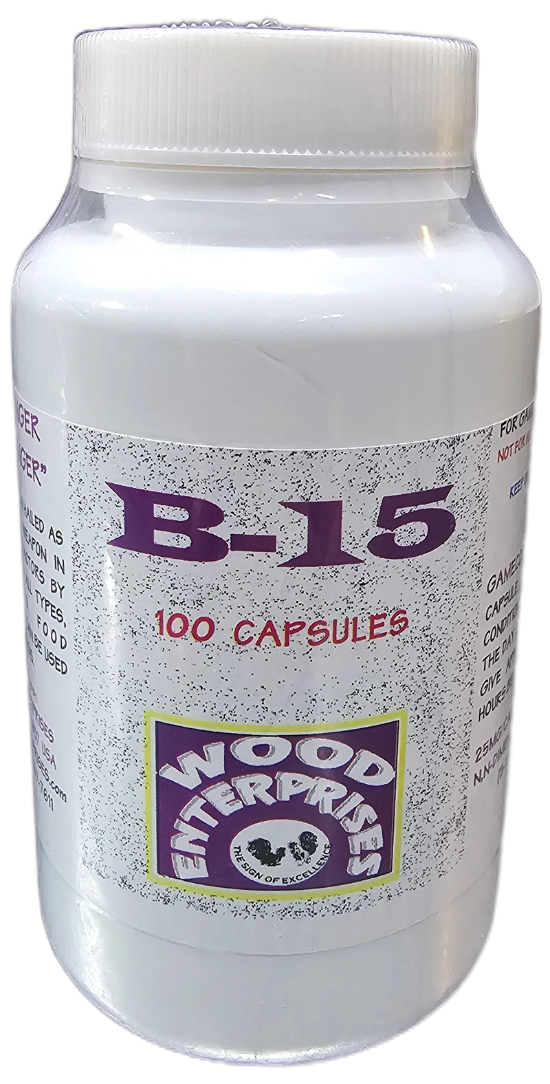 B15 100 Capsules 25mg