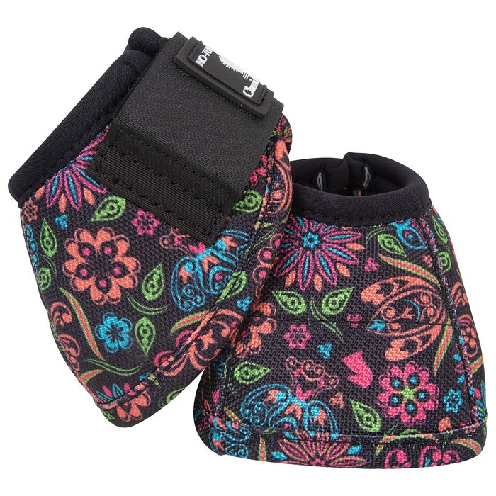 Dyno No-Turn Bell Boots, Neon Flowers